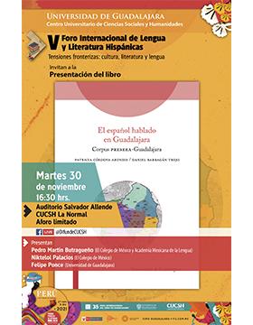 Presentación del libro: “El español hablado en Guadalajara”