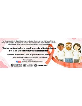 Conferencia: “Factores Asociados a la adherencia al tratamiento del VIH. Un abordaje transdisciplinar”