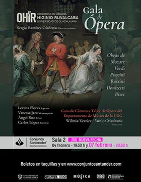 Gala de ópera con la Orquesta de Cámara Higinio Ruvalcaba