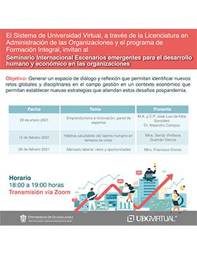 Cartel informativo - Conferencia: Mercado laboral: retos y oportunidades