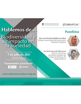 Webinar: Hablemos de... Biodiversidad y su impacto en la sociedad