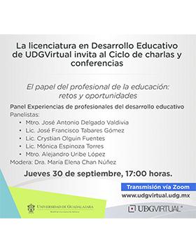 Ciclo de charlas y conferencias: El papel del profesional de la educación: retos y oportunidades