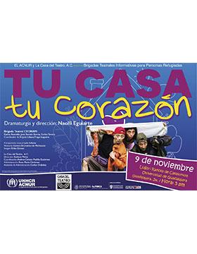 Brigadas teatrales informativas para personas refugiadas ‘Tu casa, tu corazón’
