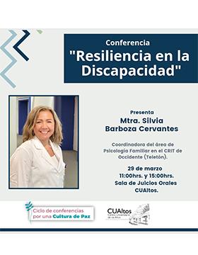 Conferencia: Resiliencia en la discapacidad