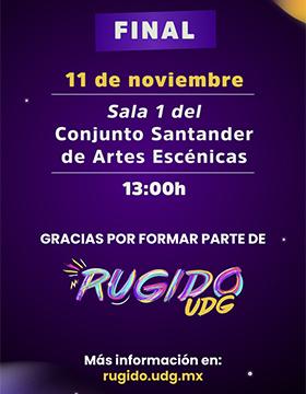 Cartel de la Final de Rugido UDG