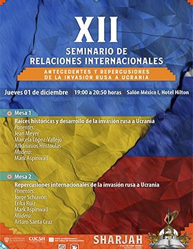 XII Seminario de Relaciones Internacionales