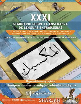 XXXI Seminario sobre la Enseñanza de Lenguas Extranjeras
