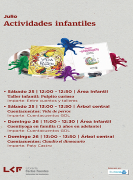 Cartel de Taller infantil: Pulpito curioso