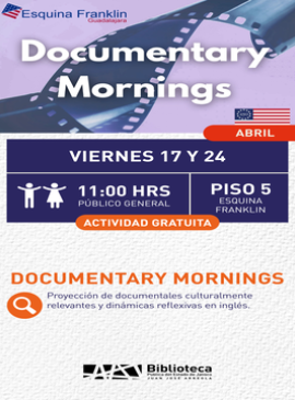 Cartel de Documentary Mornings