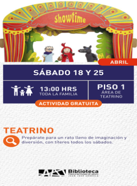 Cartel de Teatrino