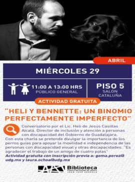 Cartel de “Heli y Benette: Un binomio perfectamente imperfecto”.