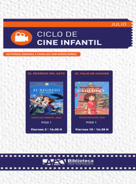 Cartel de Ciclo de Cine Infantil: El regreso del gato