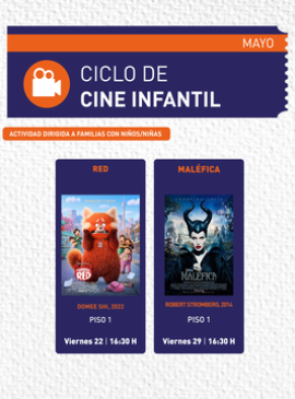Cartel de Red: Ciclo de Cine Infantil