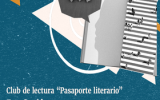 Cartel del Club de lectura “Pasaporte literario”.  3ra. Sesión 