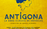Cartel de Antígona, la obra clásica de Sófocles