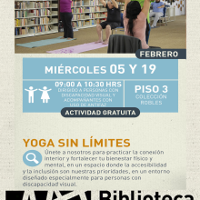 Cartel de Yoga sin límites