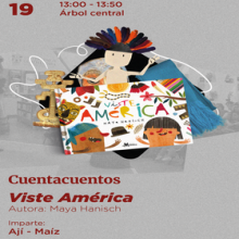 Cartel de Cuentacuentos: Viste América