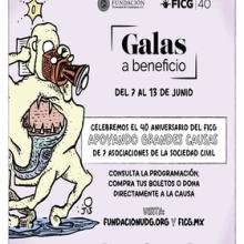 Cartel de las Galas a beneficio 2025