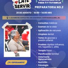 Cartel de Nos Late Servir llega a la Preparatoria No. 2