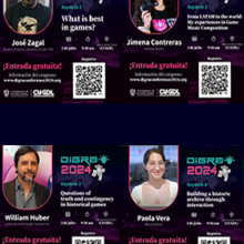 Cartel del Congreso Internacional de Investigación en Videojuegos | DiGRA 2024