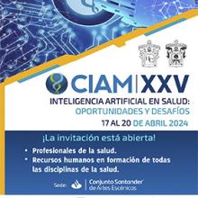 Cartel del XXV Congreso Internacional Avances en Medicina