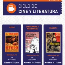 Cartel de Ciclo de Cine y Literatura: Macbeth