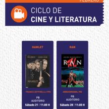 Cartel de Ciclo de Cine y Literatura: Ran Cartel de Ciclo de Cine y Literatura: Ran
