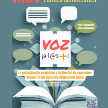 Cartel del XXIV Encuentro Internacional sobre Cultura Democrática