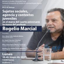 Cartel de Mesa de diálogo: Sujetos sociales, agencia y contextos juveniles