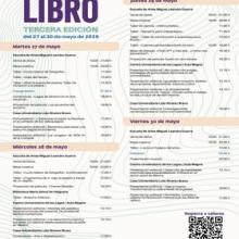 Cartel de III Feria del Libro en CULagos