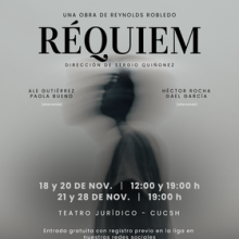 Cartel de la Puesta en escena: Réquiem