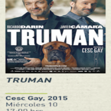 Cartel de Ciclo de cine y literatura: Truman