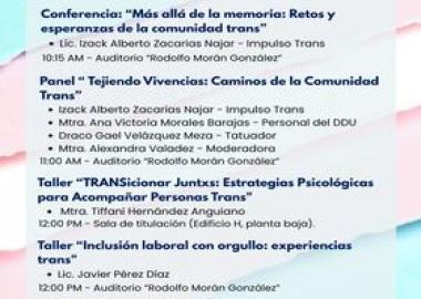 Cartel de la Jornada: Eco de la memoria trans