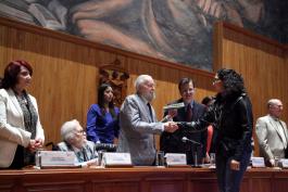 Presentación del primer número de la Colección de Poesía  “Dr. Hugo Gutiérrez Vega”, auspiciado por el programa Universitario "Letras para Volar"