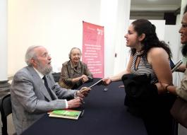 Presentación del primer número de la Colección de Poesía  “Dr. Hugo Gutiérrez Vega”, auspiciado por el programa Universitario "Letras para Volar"