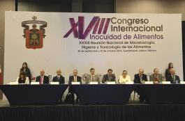 Inauguración del XVIII Congreso Internacional de Inocuidad de Alimentos.