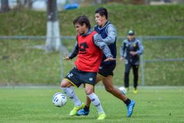 Entrenamiento de los Leones Negros de la Universidad de Guadalajara en la primavera