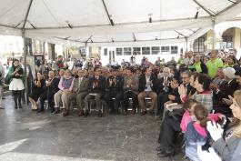 Guardia de honor por el 103 aniversario del natalicio del Ing. Jorge Matute Remus