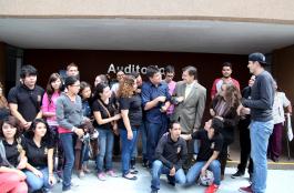 Visita del Rector General a la Preparatoria 3