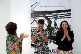 Inauguración de la exposición  Haz tierra, de Carlos Pez  