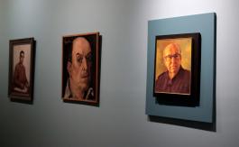 R.P. para dar a conocer los detalles de la exposición Puertas abiertas. Patrimonio artístico universitario