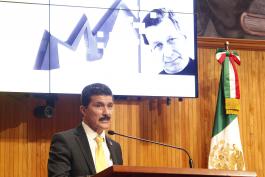 Inauguración del Coloquio Internacional Mathias Goeritz a 100 años.  Presiden Tonatiuh Bravo Padilla  Rector General de la U de G. maestro Ernesto Flores Gallo, Rector del CUAAD; Enrique Carbajal, escultor mexicano –mejor conocido como Sebastián–; Daniel Goeritz Rodríguez, hijo del arquitecto Mathias Goeritz.