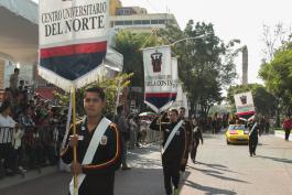 U de G presente  en el Desfile cívico Militar del 20 de Noviembre aniversario de la revolución mexicana