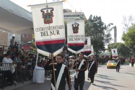 U de G presente  en el Desfile cívico Militar del 20 de Noviembre aniversario de la revolución mexicana