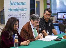 Conferencia "Legado de Cervantes a 400 años de la publicación de su obra" 