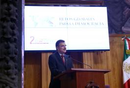 Inauguración del “2do Encuentro Internacional, la izquierda democrática, México 2016”