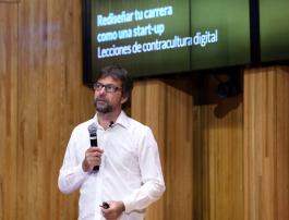 Conferencia: 10 pistas para rediseñar tu carrera como una start-up. Lecciones de contracultura digital