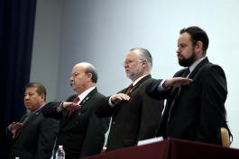 Ceremonia de conmemoración del XXV aniversario de la Preparatoria 9