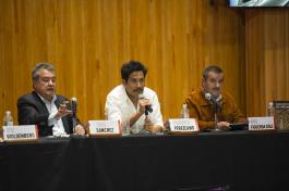 Presentación del libro “Anuario estadístico de cine mexicano IMCINE”