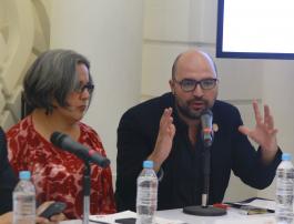 Rueda de prensa para anunciar la Feria Internacional de la Música (FIMPRO), que se realizará del 25 al 28 de mayo. También  detalles del Cuarto encuentro de la Asociación AIRES.